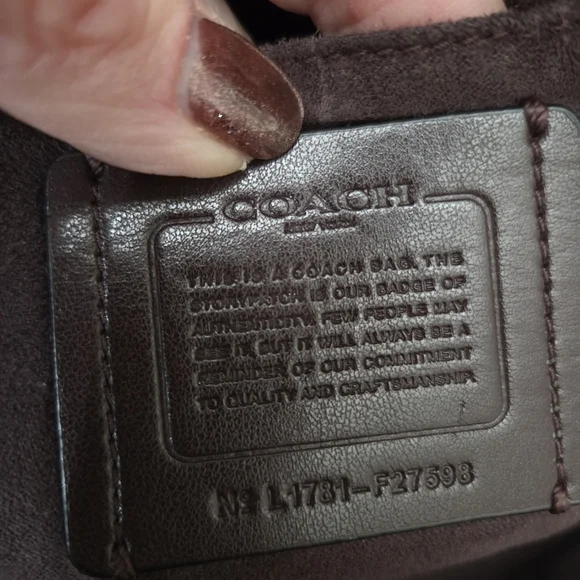 Coach Red Handbag and Wallet Set - Picture 10 of 11